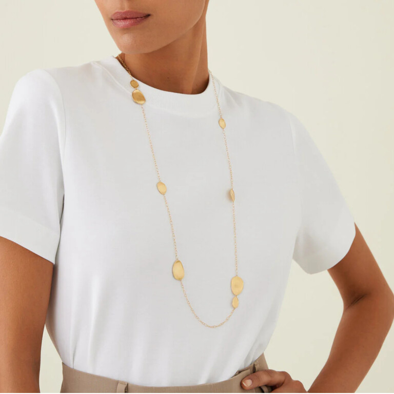 Marco Bicego Lunaria collier geelgoud - CB1791 - #4 Marco Bicego Lunaria collier geelgoud - CB1791 - #4