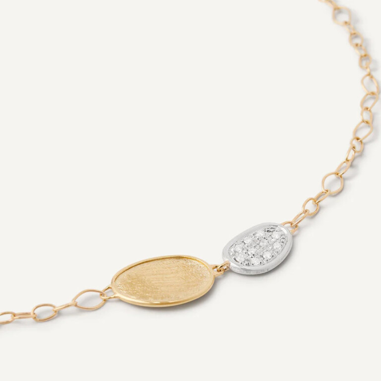 Marco Bicego Lunaria armband geelgoud met diamant - BB2591-B - #4 Marco Bicego Lunaria armband geelgoud met diamant - BB2591-B - #4