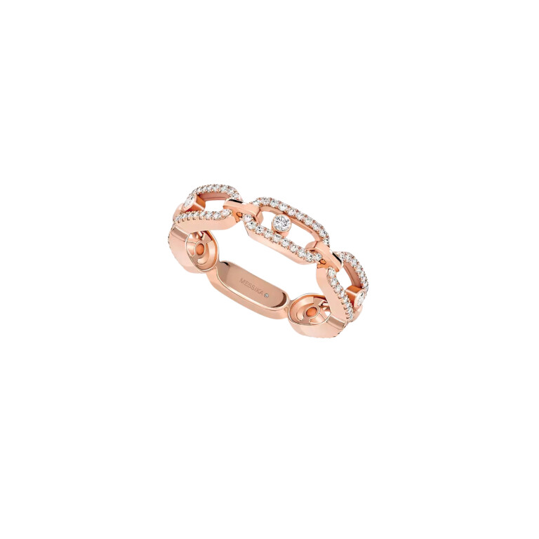 Move Link Ring - Messika - 12012-PG Move Link Ring - Messika - 12012-PG