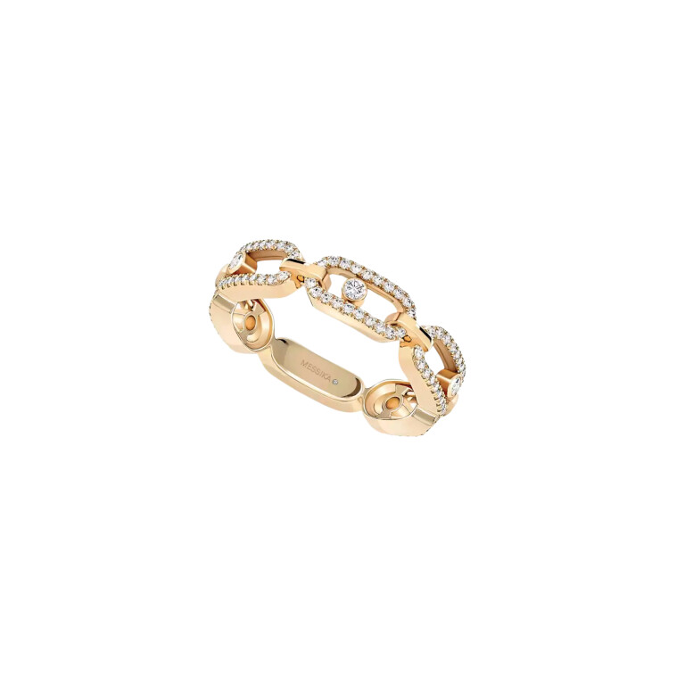 Move Link Ring - Messika  - 12012-YG Move Link Ring - Messika - 12012-YG