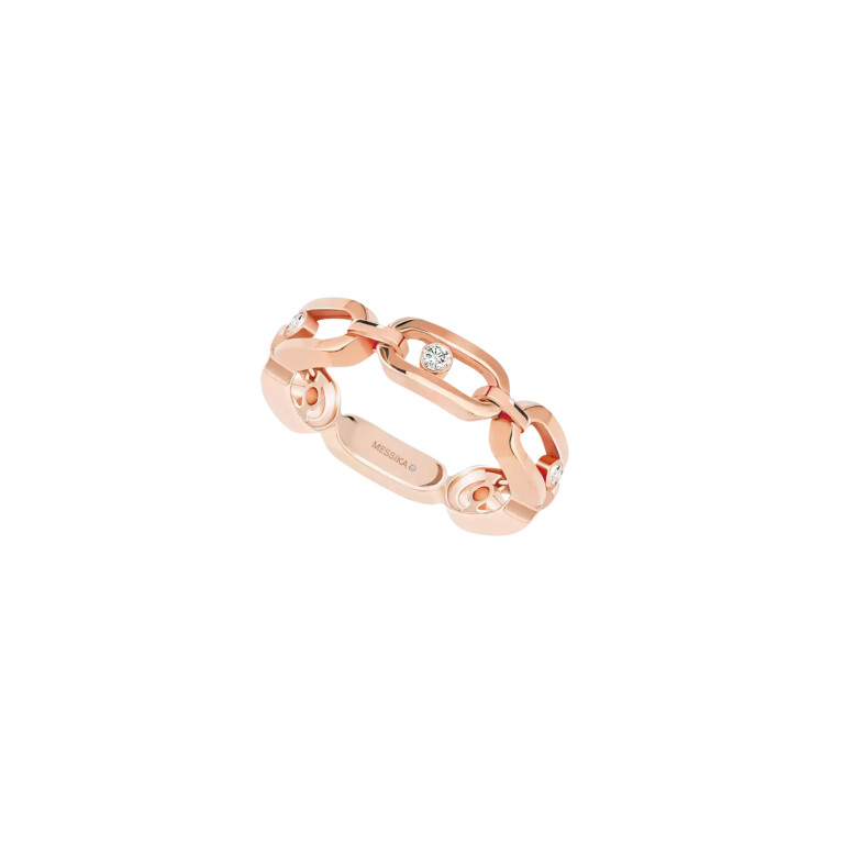 Move Link Ring - Messika - 12078-PG Move Link Ring - Messika - 12078-PG