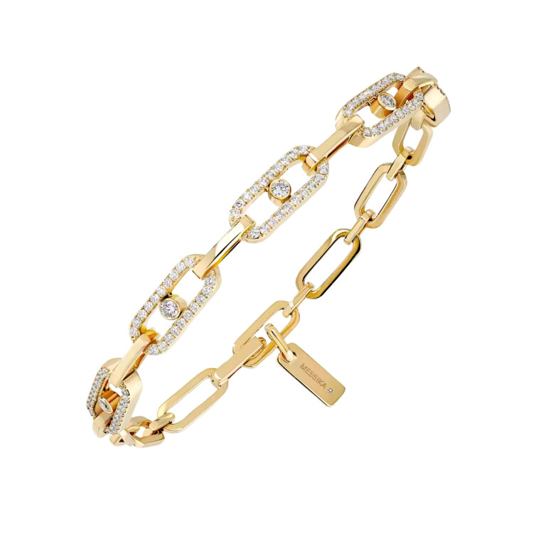 Messika Move Uno armband geelgoud met diamant - 12187-YG - #2 Messika Move Uno armband geelgoud met diamant - 12187-YG - #2