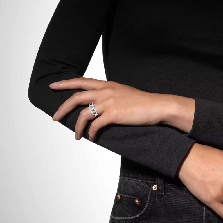 Messika Move Classic ring witgoud met diamant - 4000-WG - #2 Messika Move Classic ring witgoud met diamant - 4000-WG - #2