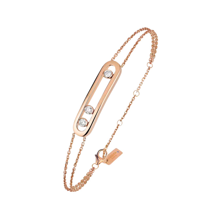 Messika Move Classic armband roodgoud met diamant - 3996-PG - #2 Messika Move Classic armband roodgoud met diamant - 3996-PG - #2