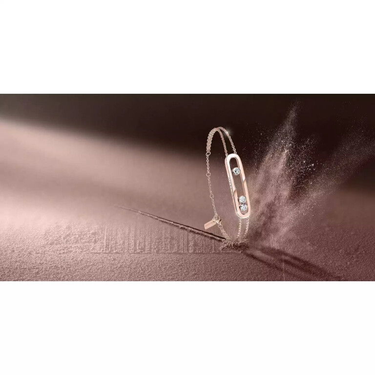 Messika Move Classic armband roodgoud met diamant - 3996-PG - #3 Messika Move Classic armband roodgoud met diamant - 3996-PG - #3