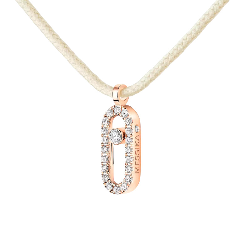 Messika CARE(S) collier roodgoud met diamant - 14104-PG - #2 Messika CARE(S) collier roodgoud met diamant - 14104-PG - #2