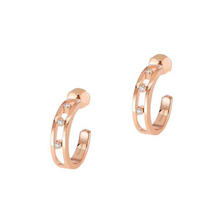 Move Classic oorringen - Messika - 4407-PG Move Classic oorringen - Messika - 4407-PG