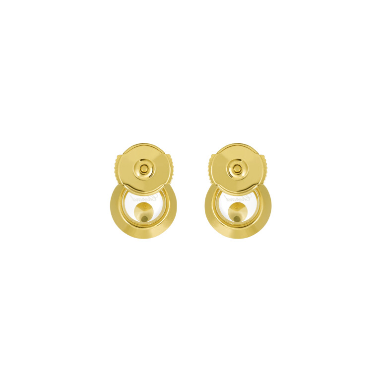 Chopard Happy Diamonds Icons Round oorknoppen geelgoud met diamant - 83A017-0001 - #4 Chopard Happy Diamonds Icons Round oorknoppen geelgoud met diamant - 83A017-0001 - #4