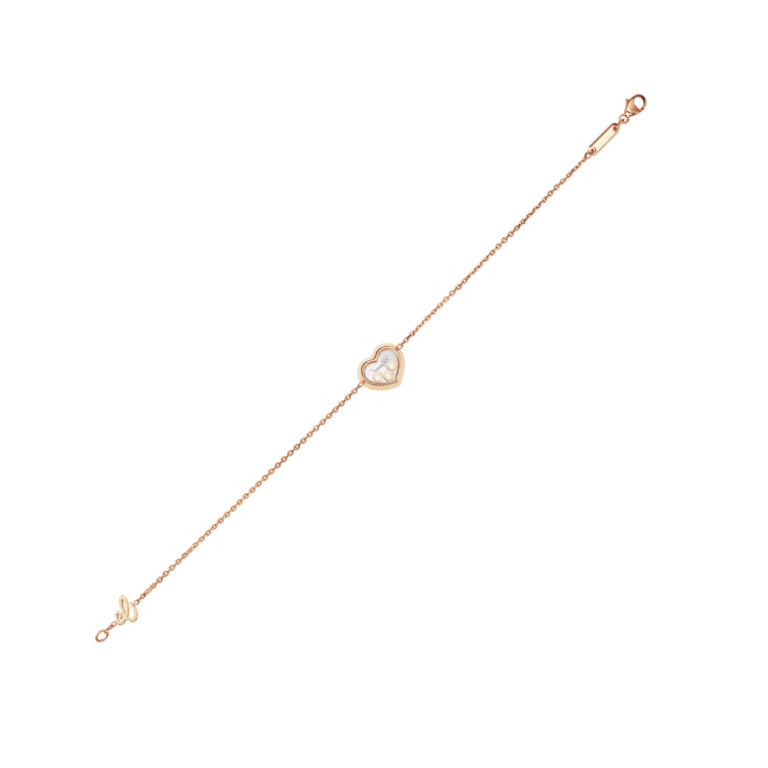 Chopard Happy Diamonds Icons Heart armband roodgoud met diamant - 85A611-5001 - #4 Chopard Happy Diamonds Icons Heart armband roodgoud met diamant - 85A611-5001 - #4