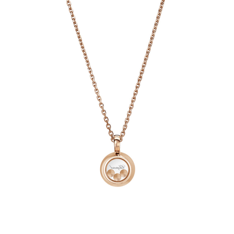 Chopard Happy Diamonds Icons Round collier met hanger roodgoud met diamant - 79A018-5201 - #4 Chopard Happy Diamonds Icons Round collier met hanger roodgoud met diamant - 79A018-5201 - #4