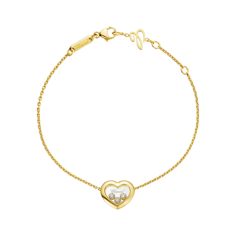 Chopard Happy Diamonds Icons Heart armband geelgoud met diamant - 85A611-0001 - #2 Chopard Happy Diamonds Icons Heart armband geelgoud met diamant - 85A611-0001 - #2