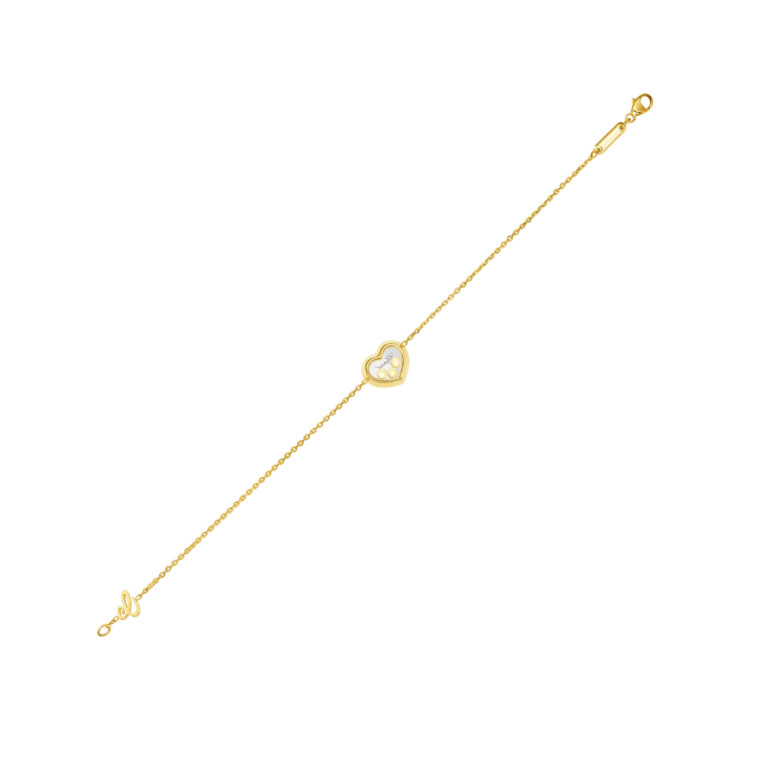 Chopard Happy Diamonds Icons Heart armband geelgoud met diamant - 85A611-0001 - #4 Chopard Happy Diamonds Icons Heart armband geelgoud met diamant - 85A611-0001 - #4