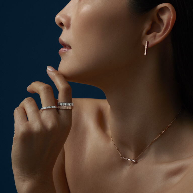 Chopard Ice Cube Medium ring witgoud - 829834-1009 - #6 Chopard Ice Cube Medium ring witgoud - 829834-1009 - #6