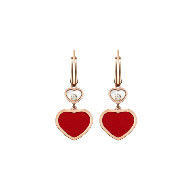 Happy Diamonds oorhangers - Chopard  - 837482-5810 Happy Diamonds oorhangers - Chopard - 837482-5810