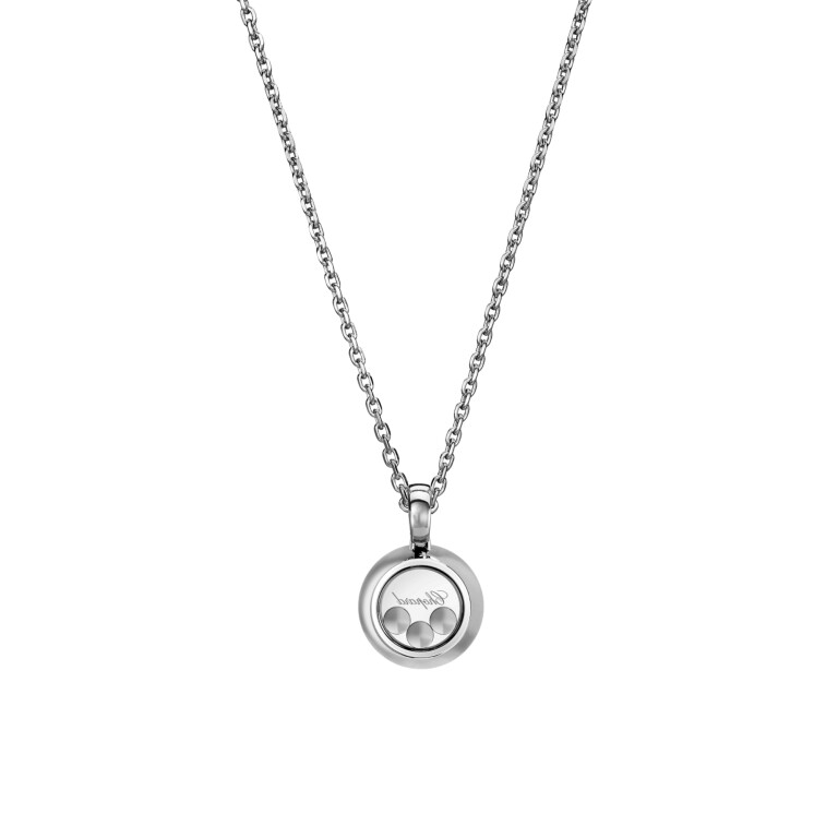 Chopard Happy Diamonds Icons Round collier met hanger witgoud met diamant - 79A018-1201 - #5 Chopard Happy Diamonds Icons Round collier met hanger witgoud met diamant - 79A018-1201 - #5