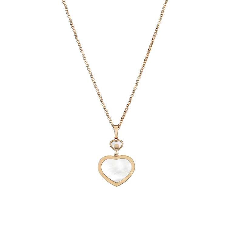 Chopard Happy Diamonds Happy Hearts collier met hanger roodgoud met diamant - 79A074-5301 - #3 Chopard Happy Diamonds Happy Hearts collier met hanger roodgoud met diamant - 79A074-5301 - #3