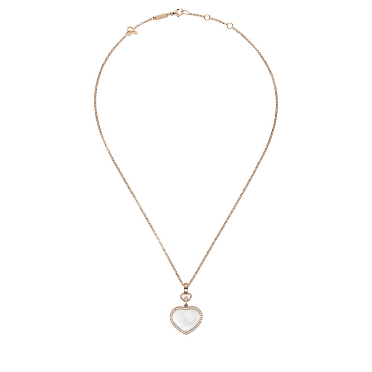 Chopard Happy Diamonds Happy Hearts collier met hanger roodgoud met diamant - 79A074-5301 - #2 Chopard Happy Diamonds Happy Hearts collier met hanger roodgoud met diamant - 79A074-5301 - #2