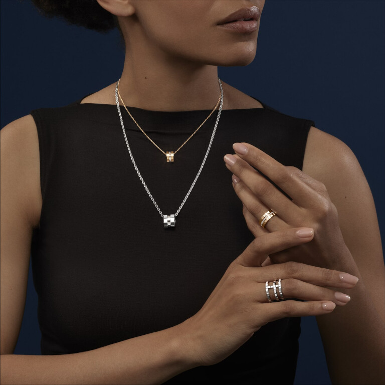 Chopard Ice Cube Mini ring roodgoud met diamant - 827005-5041 - #6 Chopard Ice Cube Mini ring roodgoud met diamant - 827005-5041 - #6