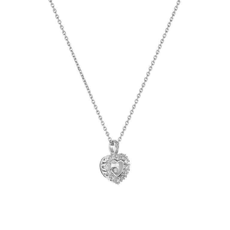 Chopard Happy Diamonds collier met hanger witgoud met diamant - 79A616-1001 - #4 Chopard Happy Diamonds collier met hanger witgoud met diamant - 79A616-1001 - #4