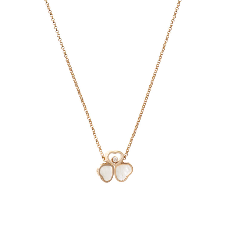 Chopard Happy Diamonds Happy Hearts collier met hanger roodgoud met diamant - 81A083-5311 - #3 Chopard Happy Diamonds Happy Hearts collier met hanger roodgoud met diamant - 81A083-5311 - #3