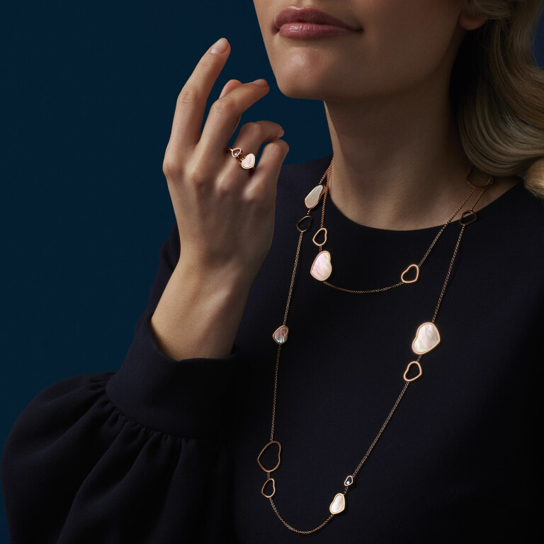 Chopard Happy Diamonds Happy Hearts ring roodgoud met diamant - 829482-5308 - #5 Chopard Happy Diamonds Happy Hearts ring roodgoud met diamant - 829482-5308 - #5