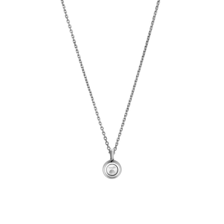 Chopard Happy Diamonds Icons Round collier met hanger witgoud met diamant - 79A017-1201 - #3 Chopard Happy Diamonds Icons Round collier met hanger witgoud met diamant - 79A017-1201 - #3