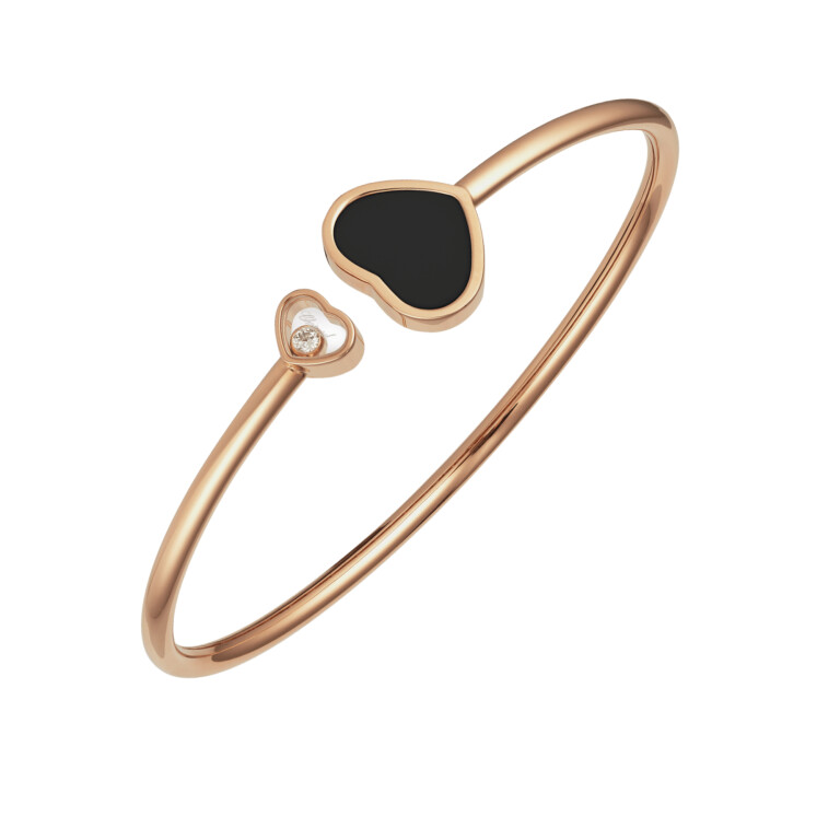 Chopard Happy Diamonds Happy Hearts spang armband roodgoud met diamant - 857482-5203 - #3 Chopard Happy Diamonds Happy Hearts spang armband roodgoud met diamant - 857482-5203 - #3