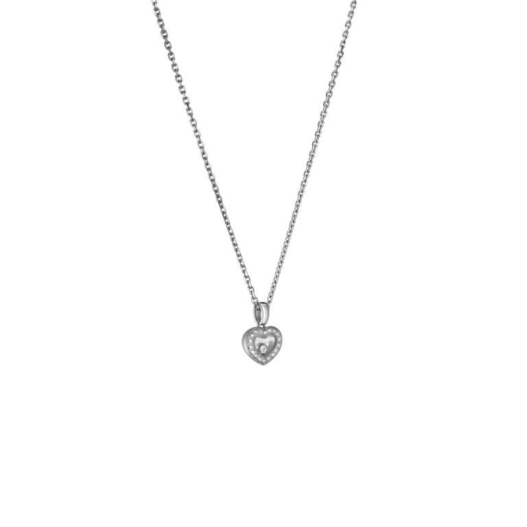 Chopard Happy Diamonds Icons Heart collier met hanger witgoud met diamant - 79A054-1201 - #4 Chopard Happy Diamonds Icons Heart collier met hanger witgoud met diamant - 79A054-1201 - #4
