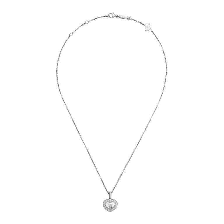 Chopard Happy Diamonds Icons Heart collier met hanger witgoud met diamant - 79A054-1201 - #5 Chopard Happy Diamonds Icons Heart collier met hanger witgoud met diamant - 79A054-1201 - #5