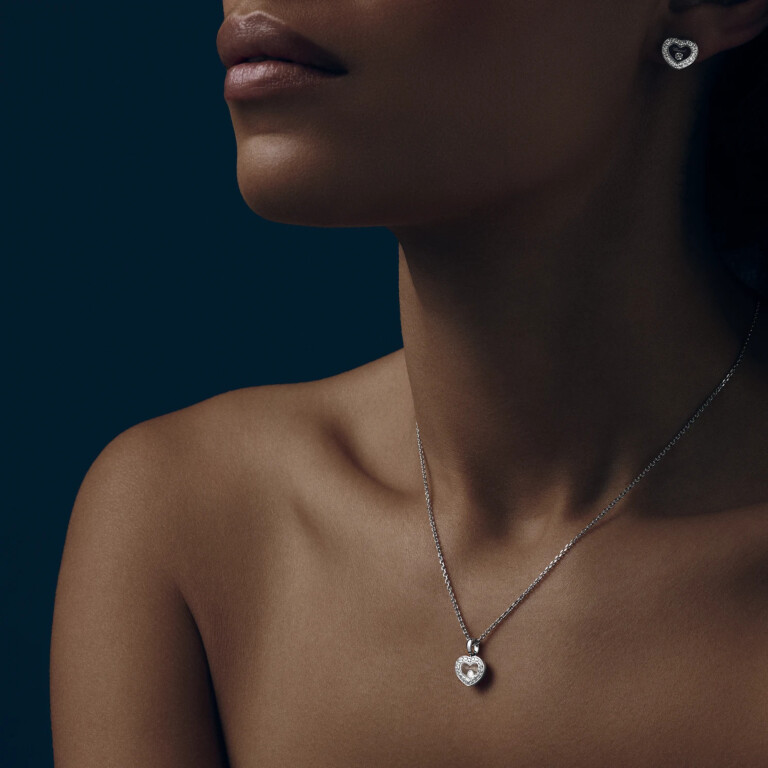Chopard Happy Diamonds Icons Heart collier met hanger witgoud met diamant - 79A054-1201 - #7 Chopard Happy Diamonds Icons Heart collier met hanger witgoud met diamant - 79A054-1201 - #7