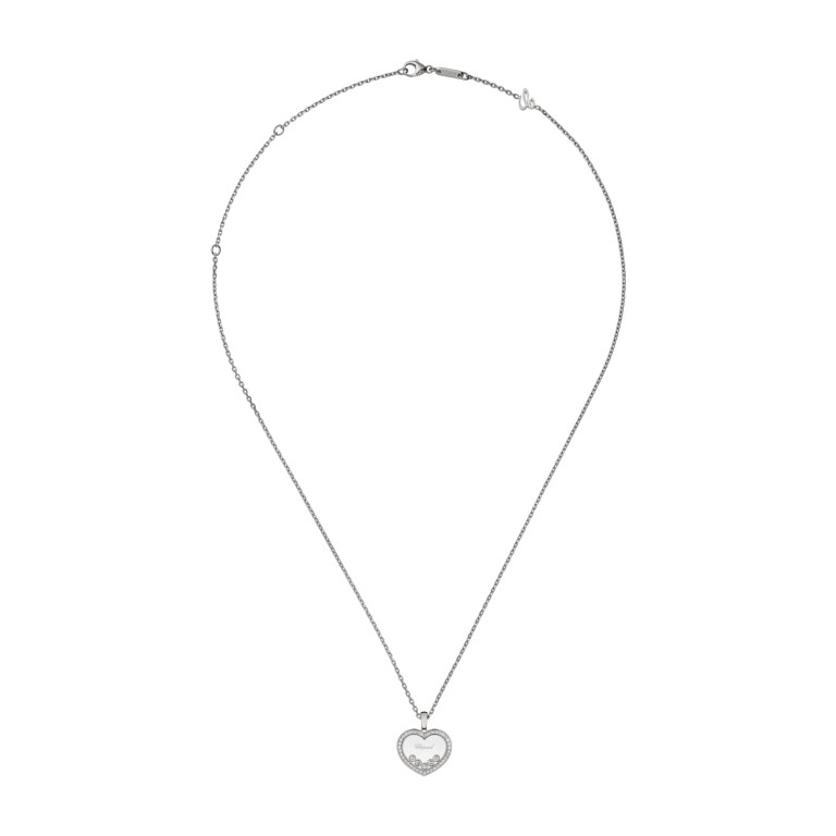 Chopard Happy Diamonds Icons Heart collier met hanger witgoud met diamant - 79A038-1201 - #5 Chopard Happy Diamonds Icons Heart collier met hanger witgoud met diamant - 79A038-1201 - #5
