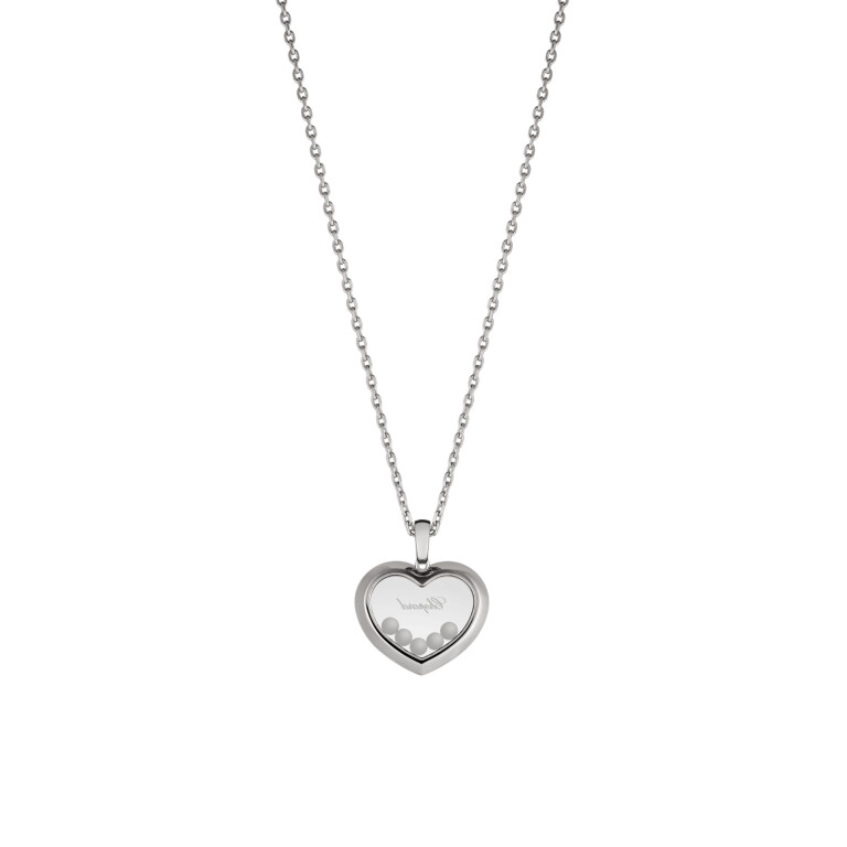 Chopard Happy Diamonds Icons Heart collier met hanger witgoud met diamant - 79A038-1201 - #6 Chopard Happy Diamonds Icons Heart collier met hanger witgoud met diamant - 79A038-1201 - #6