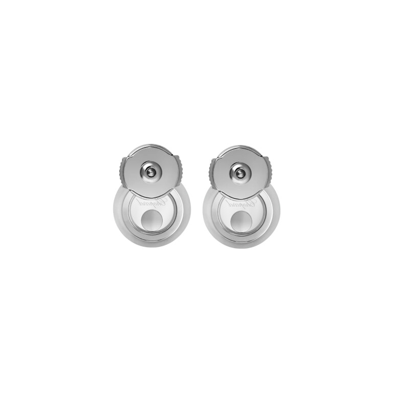Chopard Happy Diamonds Icons Round oorknoppen witgoud met diamant - 83A017-1201 - #4 Chopard Happy Diamonds Icons Round oorknoppen witgoud met diamant - 83A017-1201 - #4