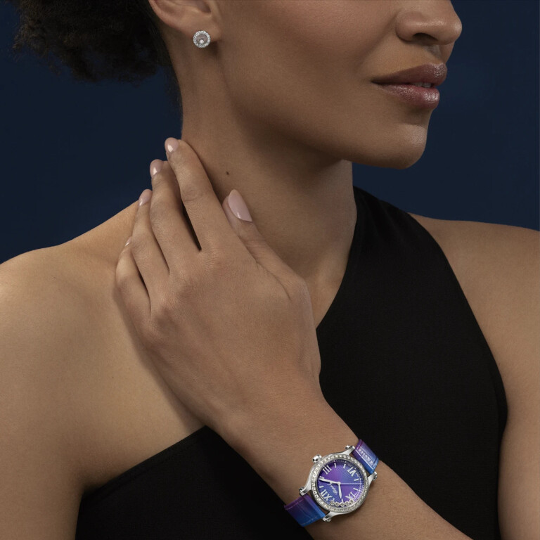 Chopard Happy Diamonds Icons Round oorknoppen witgoud met diamant - 83A017-1201 - #5 Chopard Happy Diamonds Icons Round oorknoppen witgoud met diamant - 83A017-1201 - #5