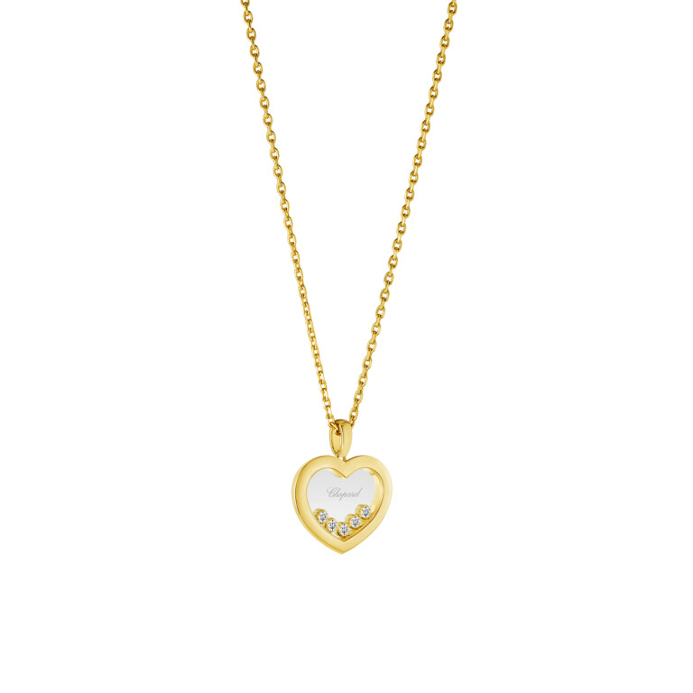 Chopard Happy Diamonds Icons Heart collier met hanger geelgoud met diamant - 79A038-0001 - #4 Chopard Happy Diamonds Icons Heart collier met hanger geelgoud met diamant - 79A038-0001 - #4