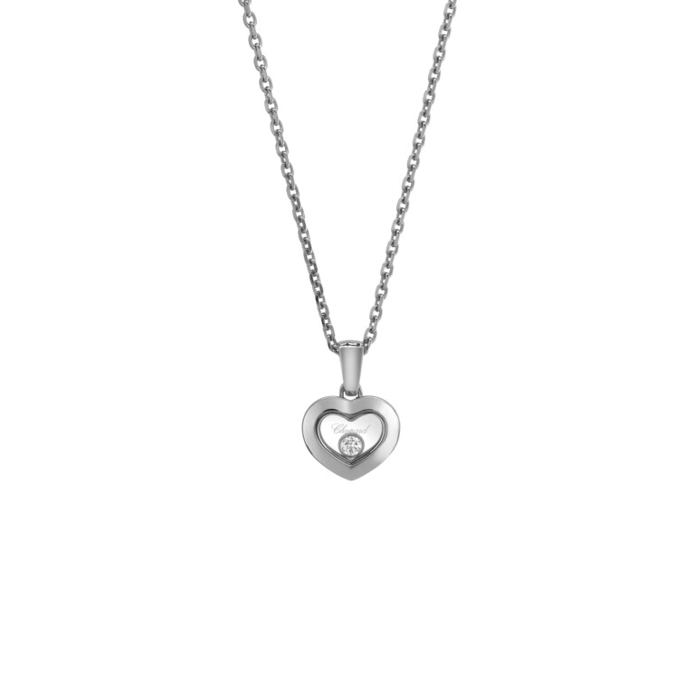 Chopard Happy Diamonds Icons Heart collier met hanger witgoud met diamant - 79A054-1001 - #1 Chopard Happy Diamonds Icons Heart collier met hanger witgoud met diamant - 79A054-1001 - #1