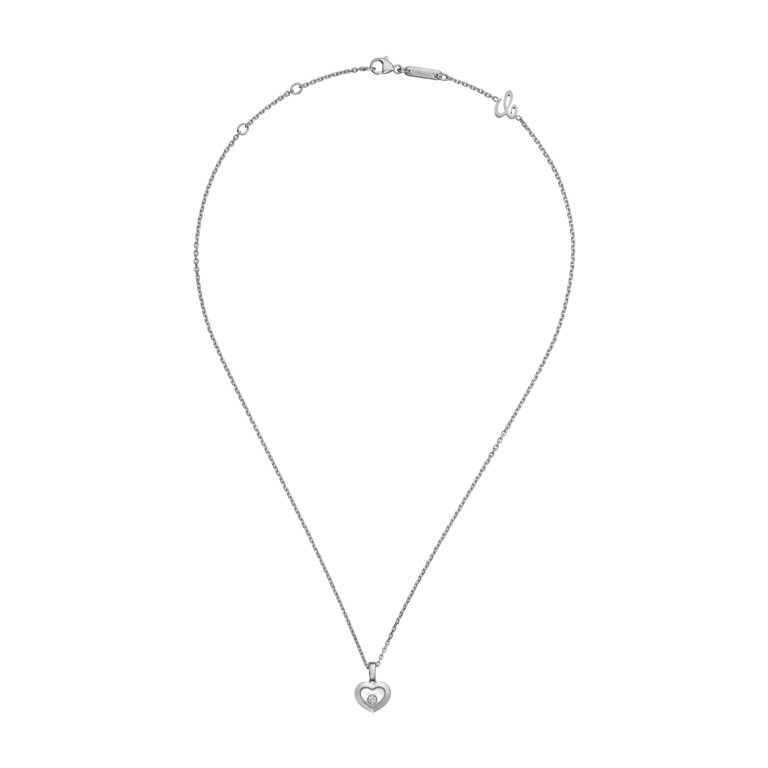 Chopard Happy Diamonds Icons Heart collier met hanger witgoud met diamant - 79A054-1001 - #4 Chopard Happy Diamonds Icons Heart collier met hanger witgoud met diamant - 79A054-1001 - #4