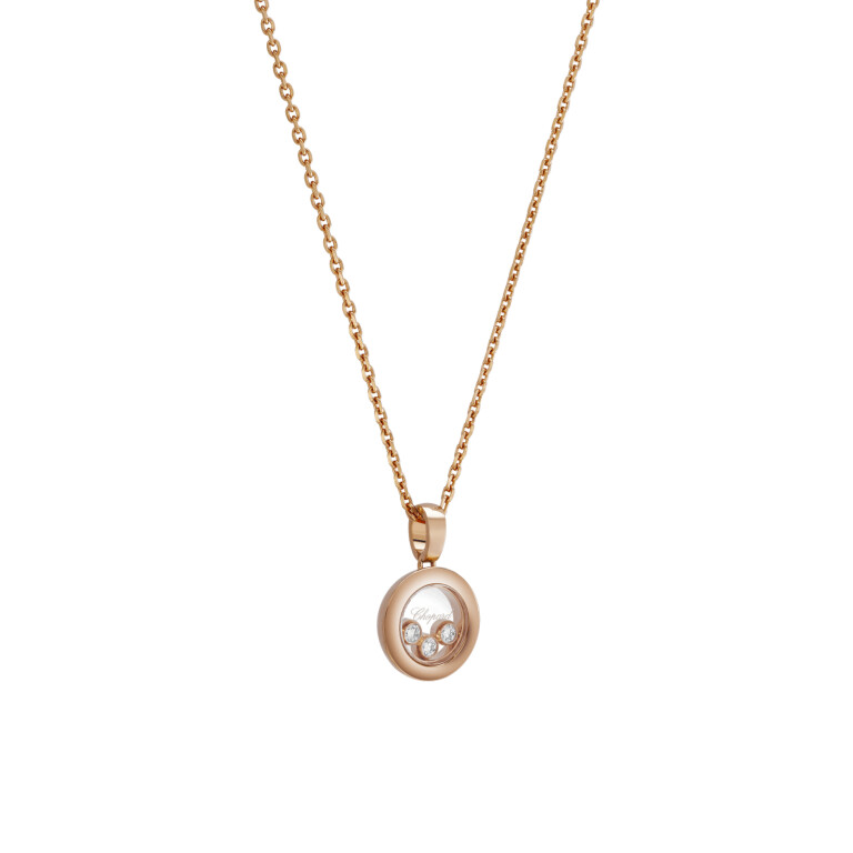 Chopard Happy Diamonds Icons Round collier met hanger roodgoud met diamant - 79A018-5001 - #5 Chopard Happy Diamonds Icons Round collier met hanger roodgoud met diamant - 79A018-5001 - #5