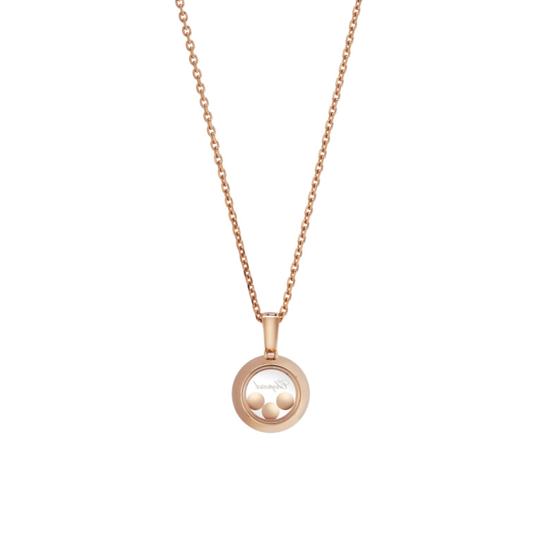 Chopard Happy Diamonds Icons Round collier met hanger roodgoud met diamant - 79A018-5001 - #6 Chopard Happy Diamonds Icons Round collier met hanger roodgoud met diamant - 79A018-5001 - #6