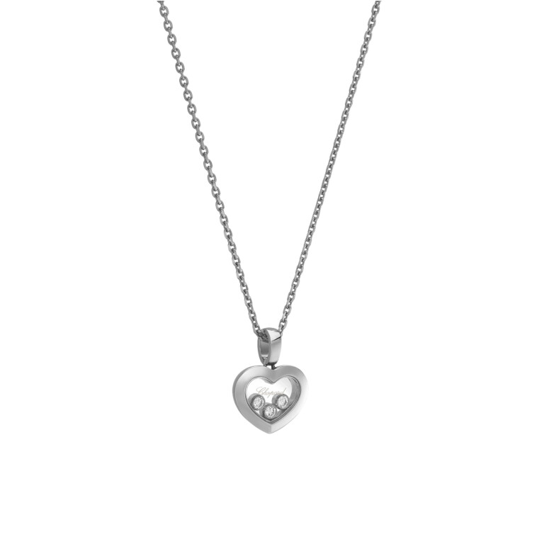 Chopard Happy Diamonds Icons Heart collier met hanger witgoud met diamant - 79A611-1001 - #5 Chopard Happy Diamonds Icons Heart collier met hanger witgoud met diamant - 79A611-1001 - #5