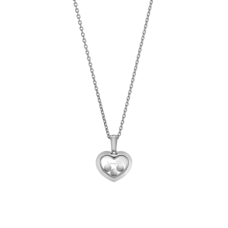 Chopard Happy Diamonds Icons Heart collier met hanger witgoud met diamant - 79A611-1001 - #6 Chopard Happy Diamonds Icons Heart collier met hanger witgoud met diamant - 79A611-1001 - #6