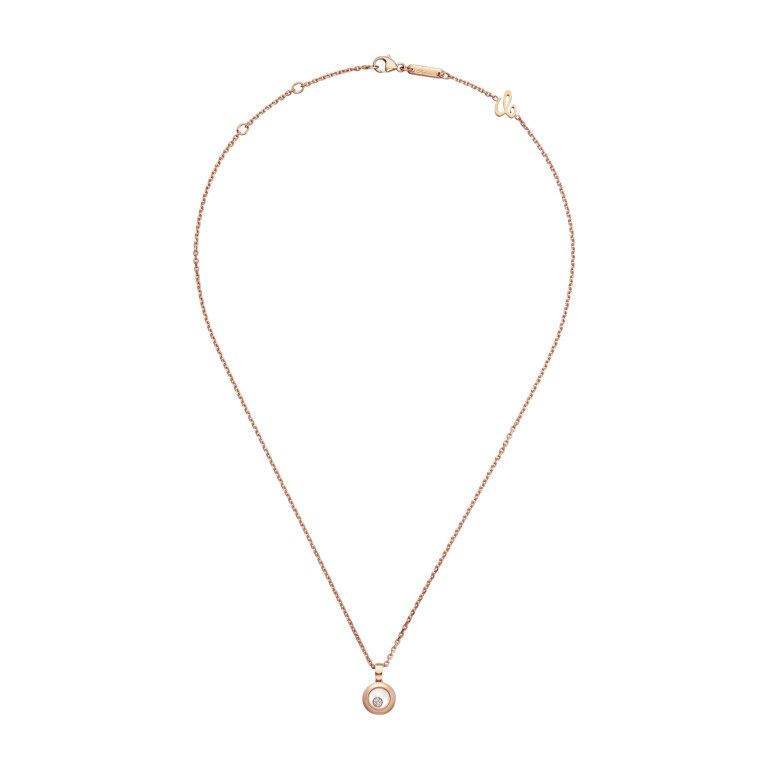 Chopard Happy Diamonds Icons Round collier met hanger roodgoud met diamant - 79A017-5001 - #4 Chopard Happy Diamonds Icons Round collier met hanger roodgoud met diamant - 79A017-5001 - #4