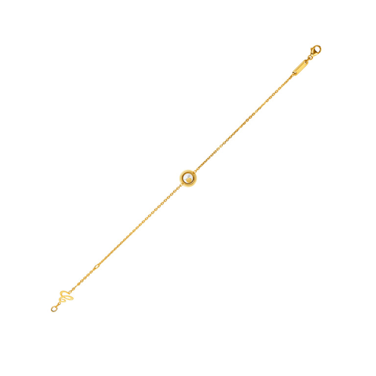 Chopard Happy Diamonds Icons Round armband geelgoud met diamant - 85A017-0001 - #3 Chopard Happy Diamonds Icons Round armband geelgoud met diamant - 85A017-0001 - #3