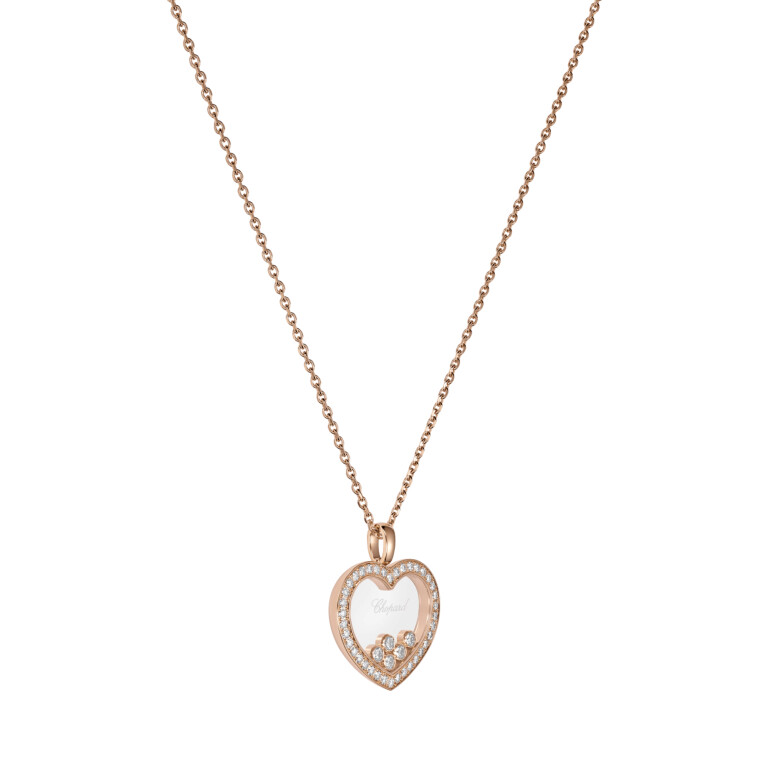 Chopard Happy Diamonds Icons Heart collier met hanger roodgoud met diamant - 79A039-5201 - #5 Chopard Happy Diamonds Icons Heart collier met hanger roodgoud met diamant - 79A039-5201 - #5