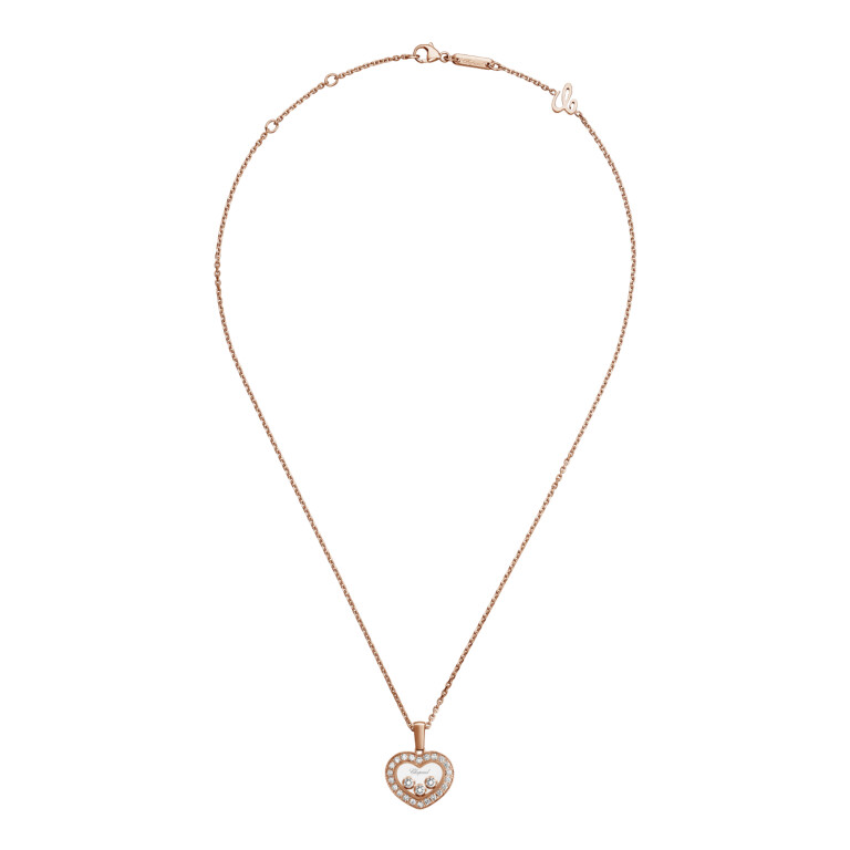 Chopard Happy Diamonds Icons Heart Heart collier met hanger roodgoud met diamant - 79A611-5201 - #4 Chopard Happy Diamonds Icons Heart Heart collier met hanger roodgoud met diamant - 79A611-5201 - #4