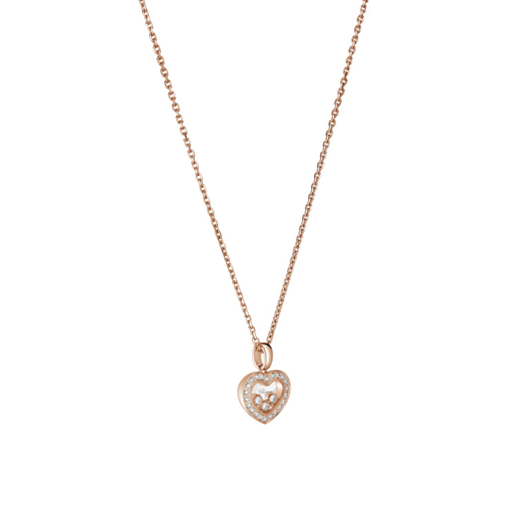 Chopard Happy Diamonds Icons Heart Heart collier met hanger roodgoud met diamant - 79A611-5201 - #5 Chopard Happy Diamonds Icons Heart Heart collier met hanger roodgoud met diamant - 79A611-5201 - #5