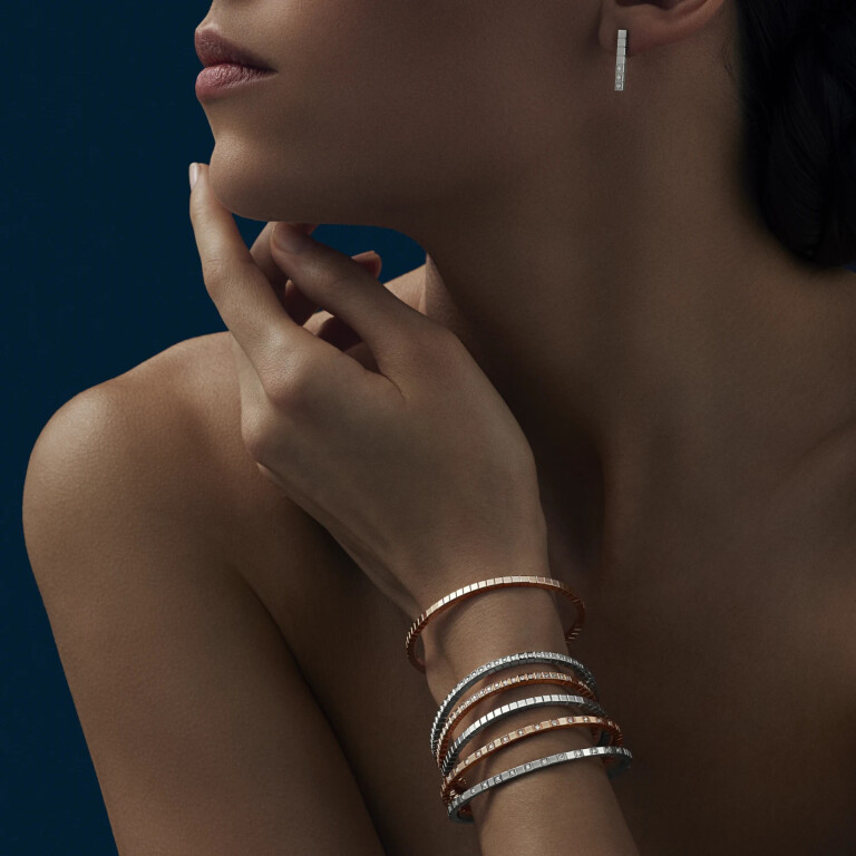 Chopard Ice Cube Mini oorknoppen witgoud met diamant - 837702-1002 - #8 Chopard Ice Cube Mini oorknoppen witgoud met diamant - 837702-1002 - #8