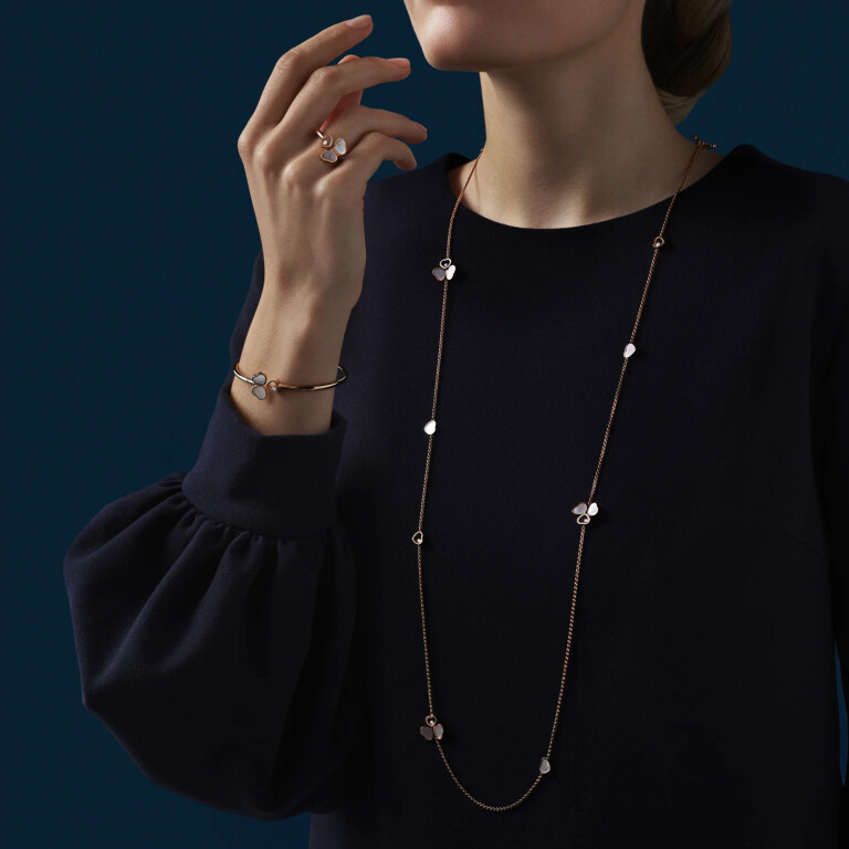 Chopard Happy Diamonds Happy Hearts Armbanden roodgoud met diamant - 85A083-5302 - #6 Chopard Happy Diamonds Happy Hearts Armbanden roodgoud met diamant - 85A083-5302 - #6