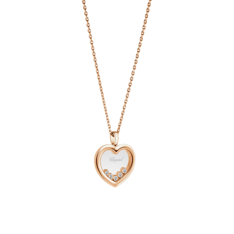 Chopard Happy Diamonds Icons Heart collier met hanger roodgoud met diamant - 79A039-5001 - #4 Chopard Happy Diamonds Icons Heart collier met hanger roodgoud met diamant - 79A039-5001 - #4