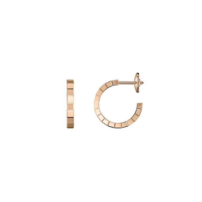 Chopard Ice Cube Mini oorknoppen roodgoud - 837702-5006 - #5 Chopard Ice Cube Mini oorknoppen roodgoud - 837702-5006 - #5
